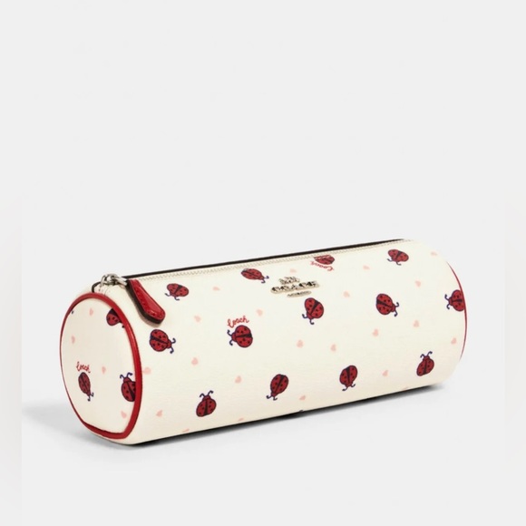 Coach Handbags - 🐞 COACH 🐞 Makeup Brush Holder with Ladybug Print - New